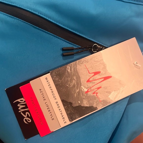 NEW🎿 Pulse Trax mechanical stretch high waisted snow pants in Violet Blue $149 - Picture 5 of 8